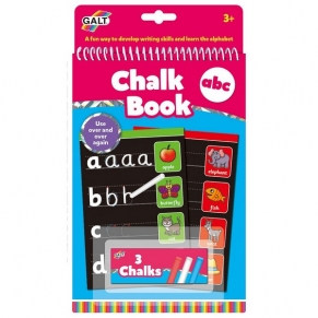 Galt Toys Букви - Книжка за рисуване с тебешири