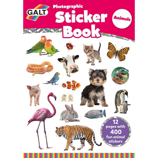 Продукт Galt Toys Животни - Книжка със стикери - 0 - BG Hlapeta