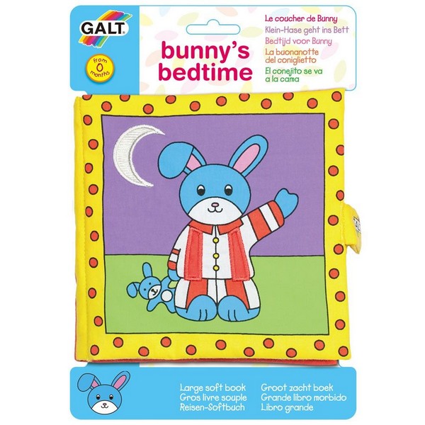 Продукт Galt Toys Време е за сън Зайчето Бъни - Бебешка книжка - 0 - BG Hlapeta