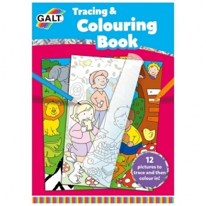 Galt Toys - Книжка за прекопиране и оцветяване