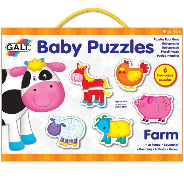Продукт Galt Toys Ферма - Бебешки пъзел - 0 - BG Hlapeta