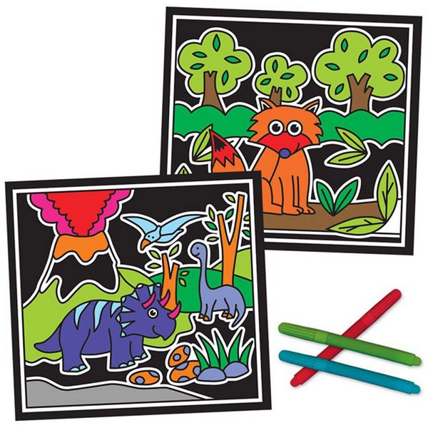 Продукт Galt Toys - Книжка за път за оцветяване с кадифе - 0 - BG Hlapeta
