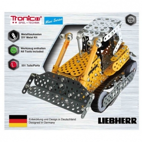 Tronico Mini Serie LIEBHERR Булдозер - Метален конструктор 