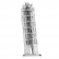 Tronico Кулата в Пиза - 3D метален пъзел  4