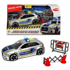 Dickie SOS - полицейска кола със звук и светлина Audi RS3 