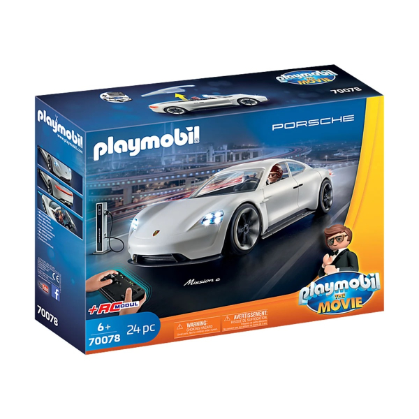Продукт Playmobil - Рекс Дашър с Porsche Mission E - 0 - BG Hlapeta