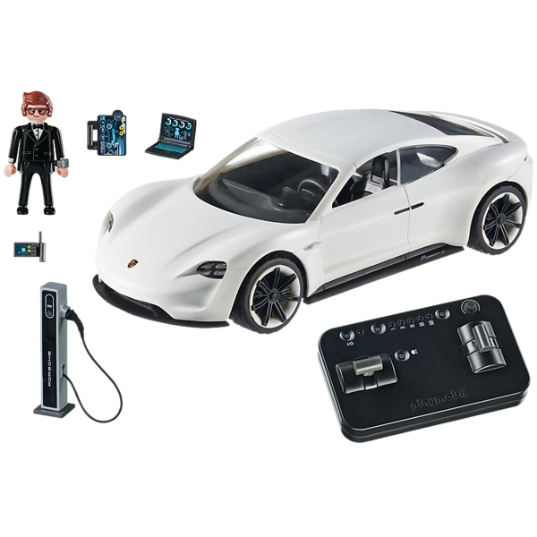 Продукт Playmobil - Рекс Дашър с Porsche Mission E - 0 - BG Hlapeta