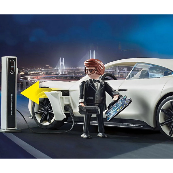 Продукт Playmobil - Рекс Дашър с Porsche Mission E - 0 - BG Hlapeta