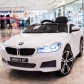 Продукт Акумулаторна кола BMW 6 GT,12V с меки гуми с кожена седалка  - 3 - BG Hlapeta