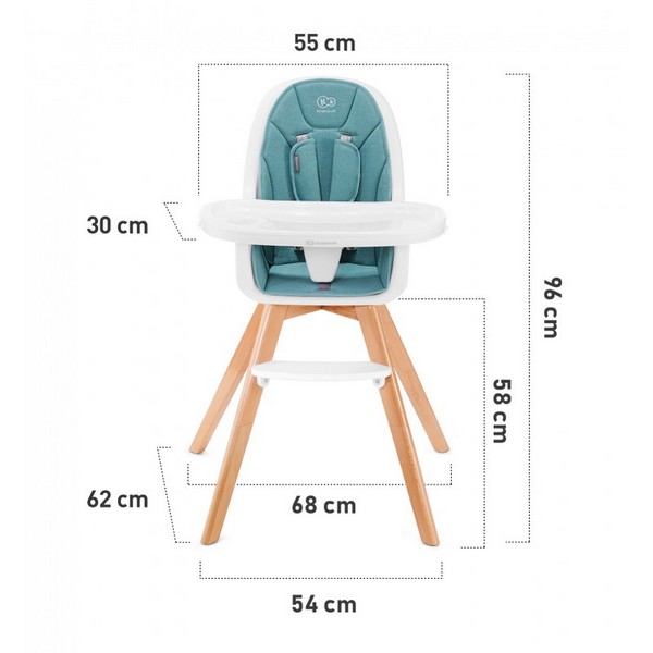 Продукт KinderKraft TIXI - Столче за хранене  - 0 - BG Hlapeta