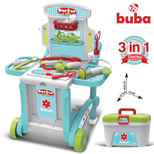 Продукт Buba - Детски лекарски комплект Куфар - 0 - BG Hlapeta