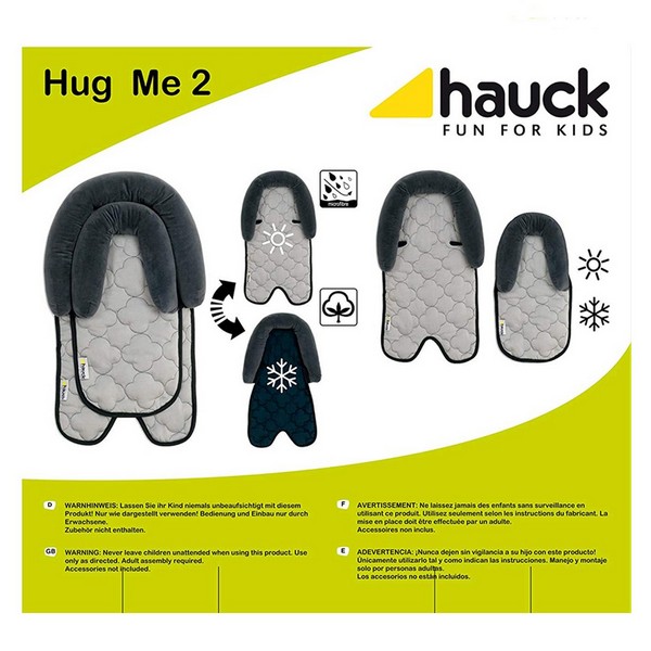 Продукт Hauck HUG ME 2 - Подложка за бебешка количка и столче за кола - 0 - BG Hlapeta