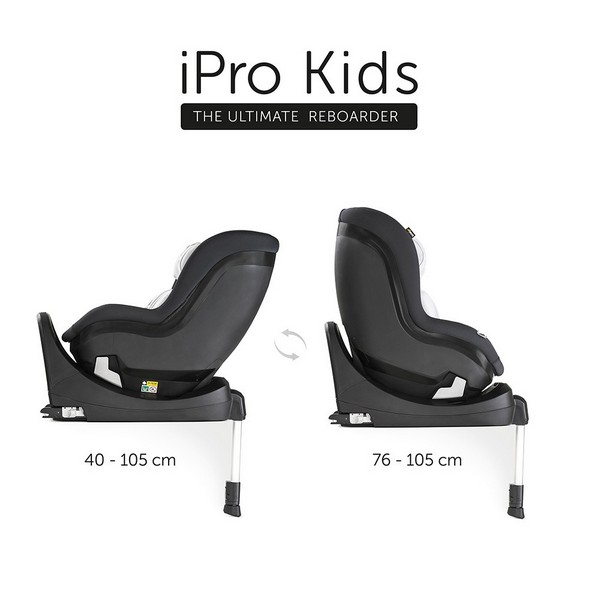 Продукт Hauck iPro Kids с База i-Size Caviar - Стол за кола - 0 - BG Hlapeta