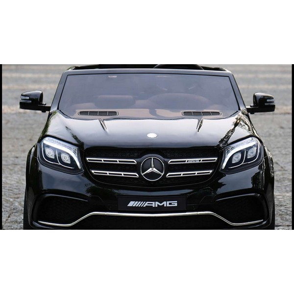 Продукт Двуместен акумулаторен джип Mercedes GLS 63, 4x4, 2x12V с меки гуми и кожени седалки - 0 - BG Hlapeta