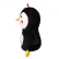 Babyono C-MORE - Плюшено пингвинче дрънкалка