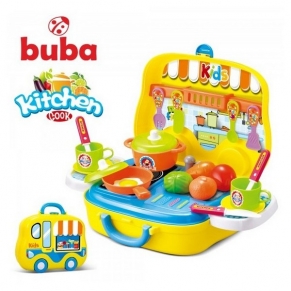 Buba Kitchen Cook - Малка детска кухня Жълта