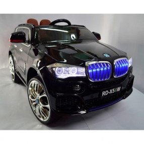 Акумулаторен джип BMW X5 12V Wi Fi с дисплей/видео и кож.седалка