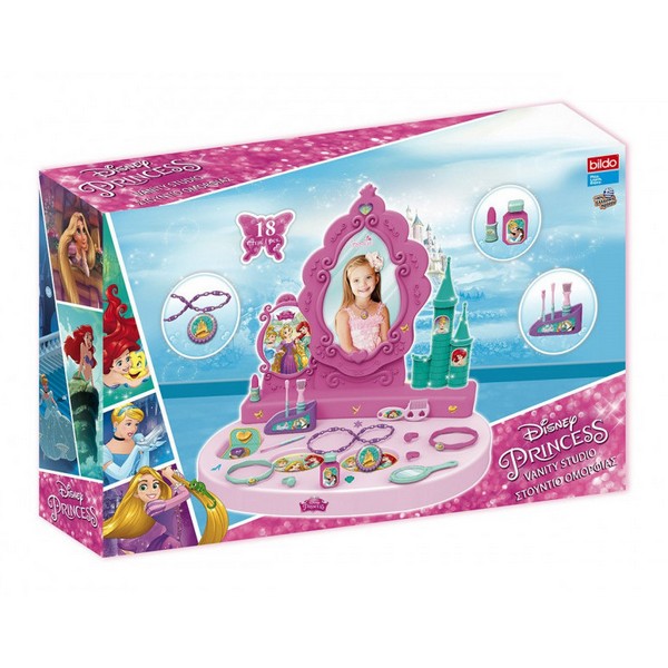 Продукт Bildo Disney Princess - Комплект тоалетка с огледало и аксесоари - 0 - BG Hlapeta