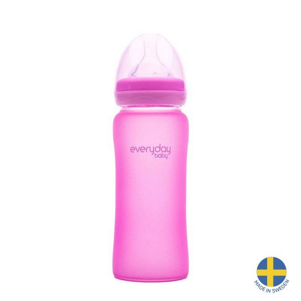 Продукт Everyday baby - Стъклено шише с променящ се цвят при горещина - 0 - BG Hlapeta
