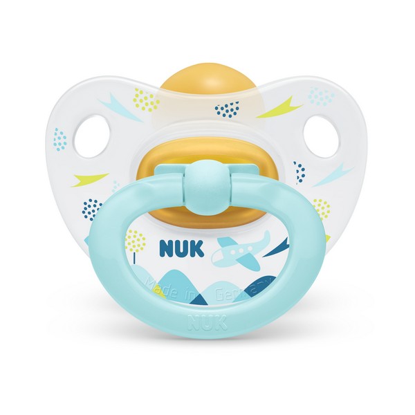 Продукт NUK HAPPY KIDS - биберон залъгалка каучук 0-6 мес. 1бр. - 0 - BG Hlapeta