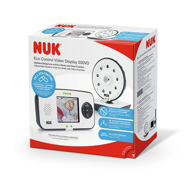 Продукт NUK Eco Control  550VD - бебефон + видео  - 0 - BG Hlapeta