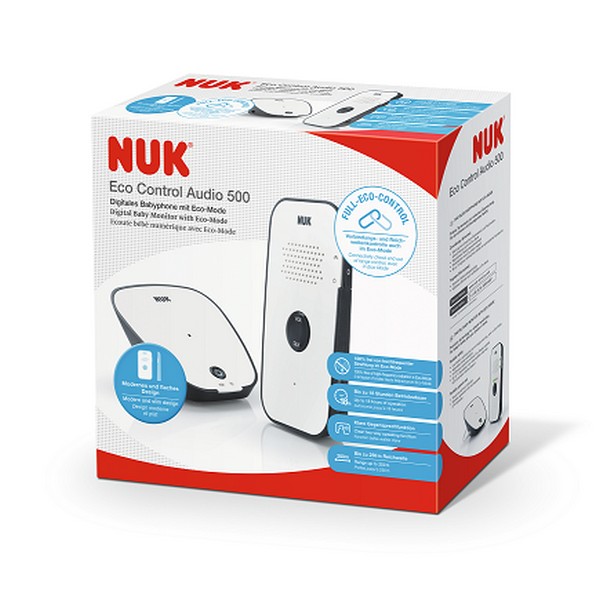 Продукт NUK Eco Control Audio 500 - бебефон - 0 - BG Hlapeta