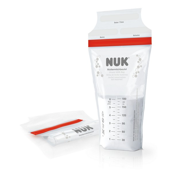 Продукт NUK - Пликчета за кърма, 25 бр. - 0 - BG Hlapeta