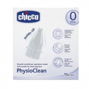 CHICCO - Меки накрайници за физиологичен аспиратор за нос