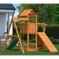 Продукт Fungoo ACTIVER - дървена детска площадка с пързалка и люлки - 3 - BG Hlapeta