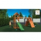 Продукт Fungoo FLEPPI - дървена детска площадка с пързалка и люлки - 3 - BG Hlapeta