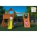 Fungoo FLUPPI - дървена детска площадка с пързалка и люлки 2