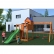 Fungoo TREEHOUSE - дървена детска площадка с пързалка и люлки 3