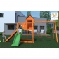 Продукт Fungoo TREEHOUSE - дървена детска площадка с пързалка и люлки - 3 - BG Hlapeta