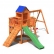 Fungoo TREEHOUSE - дървена детска площадка с пързалка и люлки 2