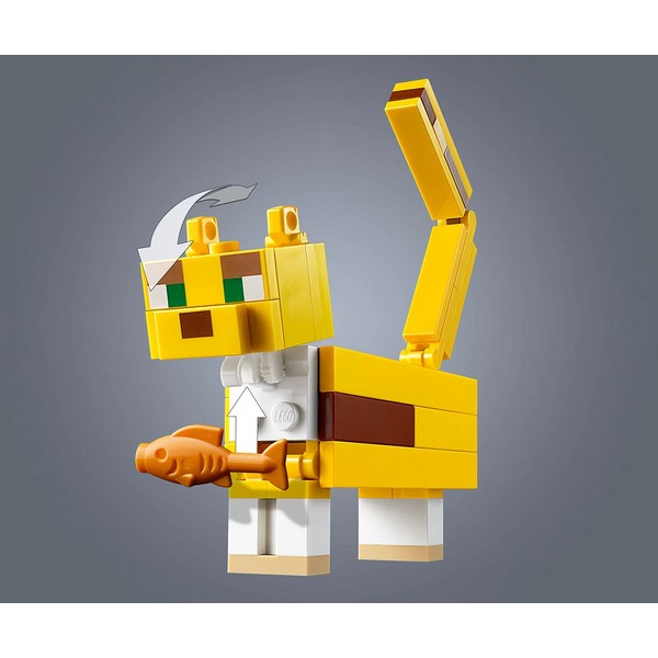 Продукт LEGO Minecraft™ - BigFig Creeper™ и оцелот - 0 - BG Hlapeta