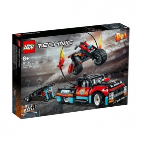 LEGO Technic - Камион и мотоциклет за каскади