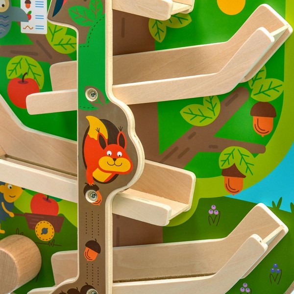 Продукт LUCY&LEO В гората - Дървена интерактивна играчка за стена - 0 - BG Hlapeta