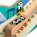 LUCY and LEO Зимно приключение - Дървена интерактивна играчка за стена 4