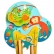 LUCY&LEO Маймунка - Дървена интерактивна играчка за стена
