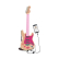 Bontempi - I Girl Електрическа китара с презрамка и микрофон 