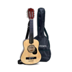 Bontempi - Класическа дървена китара с презрамка 75см.