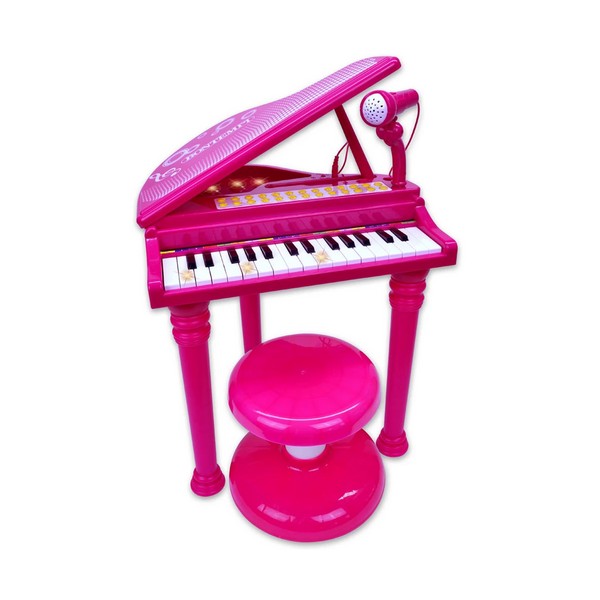 Продукт Bontempi - Електронно пиано с микрофон, крачета и столче - 0 - BG Hlapeta