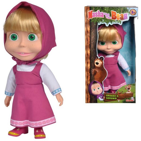 Продукт Simba - Смееща се кукла Маша, 30 см. - 0 - BG Hlapeta