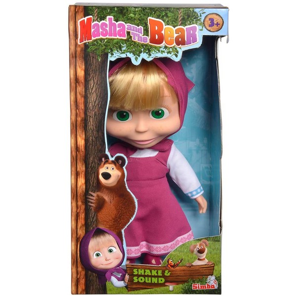 Продукт Simba - Смееща се кукла Маша, 30 см. - 0 - BG Hlapeta