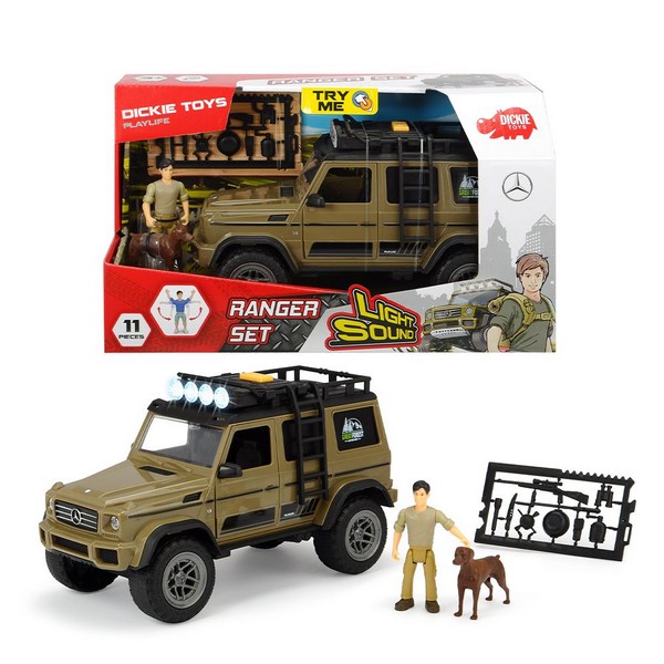 Продукт DICKIE PLAYLIFE - Джип с ловец и куче - 0 - BG Hlapeta