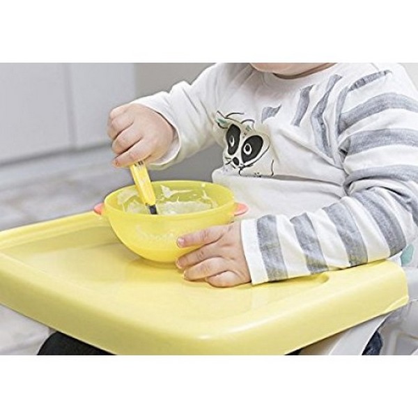 Продукт Badabulle - Детски комплект прибори за хранене от неръждаема стомана син - 0 - BG Hlapeta