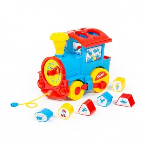 Polesie Toys - Сортер локомотив The Smurfs 