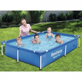 Bestway Splash Jr. Frame - Сглобяем басейн  56401, 221 x 150 x 43 cm