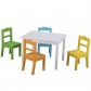 Продукт Classic world - Детска дървена маса с 4 стола - 1 - BG Hlapeta