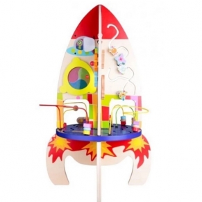 Classic world - Детска дървена играчка ракета